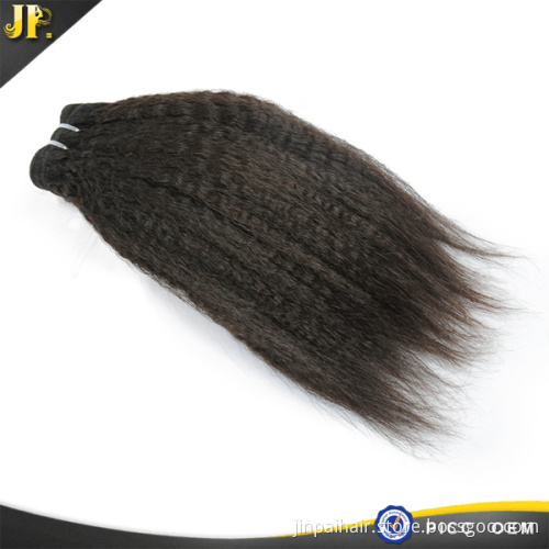 Fashion Human Hair 8A Malaysian Kinky Straight Hair Cuticle Weave